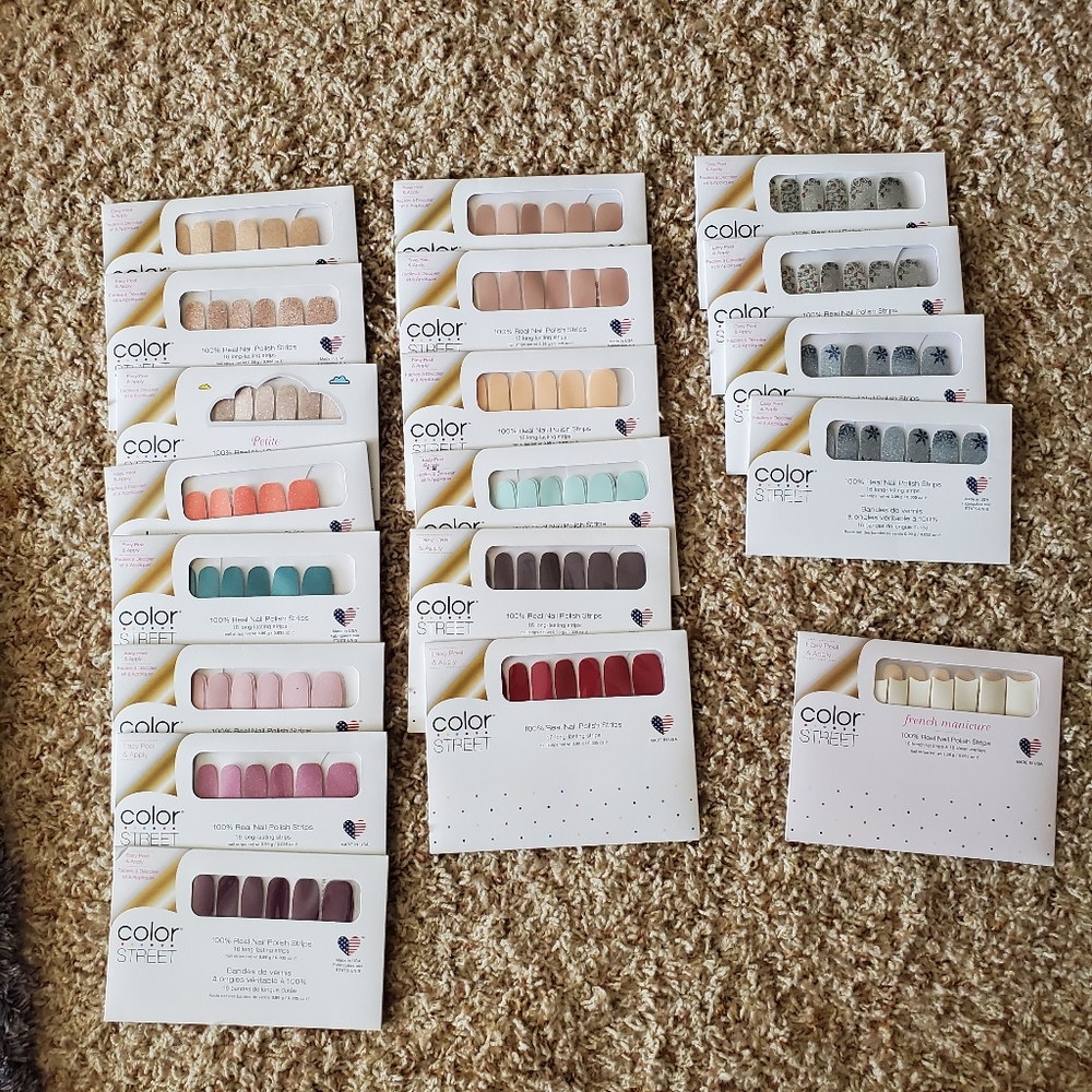 Color street brand new lot of 19